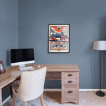 Phenom Gallery Edmonton Oilers 40th Anniversary 4 of 4 Serigraph (Printer Proof)