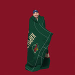 Sleep Squad Minnesota Wild Kirill Kaprizov 60” x 80” Raschel Plush Blanket