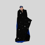 Sleep Squad Nasa Logo 60” x 80”  Raschel Plush Blanket