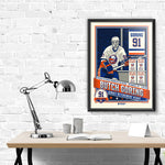 Phenom Gallery New York Islanders Butch Goring Number Retirement Serigraph