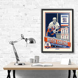 Phenom Gallery New York Islanders Butch Goring Number Retirement Serigraph