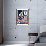 Phenom Gallery New York Islanders Butch Goring Limited Edition Deluxe Framed Serigraph Print