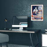 Phenom Gallery New York Islanders Butch Goring Limited Edition Deluxe Framed Serigraph Print