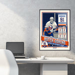 Phenom Gallery New York Islanders Butch Goring Limited Edition Deluxe Framed Serigraph Print