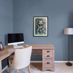 Phenom Gallery Milwaukee Bucks 2019 NBA Playoffs Serigraph (Printer Proof)