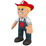 Bleacher Creatures Nebraska Huskers Herbie 10" Mascot Plush Figure Updated