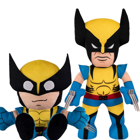 Bleacher Creatures Wolverine Bundle: 10" Plush Figure & Kuricha Plushies