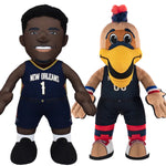 Bleacher Creatures New Orleans Pelicans Bundle: Zion Williamson and Pierre 10" Plush Figures