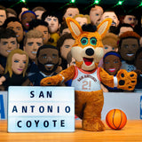 Bleacher Creatures San Antonio Spurs Coyote 10" Mascot Plush Figure (City Edition)