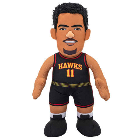 Bleacher Creatures Atlanta Hawks Trae Young 10" Plush Figure (Black Uniform)