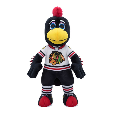 Bleacher Creatures Chicago Blackhawks Tommyhawk 10" Mascot Plush Figure (White Uniform)