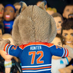Bleacher Creatures Edmonton Oilers Hunter 10" Plush Figure