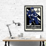 Phenom Gallery Tampa Bay Lightning 2020 Stanley Cup Champions Victor Hedman Serigraph Print