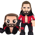 Bleacher Creatures WWE Seth Rollins Bundle: 10" Plush Figure & Kuricha Plushie