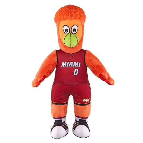 Bleacher Creatures Miami Heat Burnie 20" Mascot Jumbo Plush Figure (Statement Uniform)