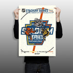 Phenom Gallery NHL Stadium Series 2019 - Penguins vs Flyers Serigraph (Printer Proof)