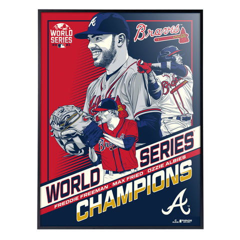 Atlanta Braves 2021 World Series Champs Print – Uncanny Brands Wholesale