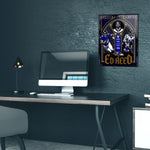 Phenom Gallery Baltimore Ravens Ed Reed 18" x 24" Deluxe Framed Serigraph
