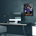 Phenom Gallery Baltimore Ravens Jonathan Ogden 18" x 24" Deluxe Framed Serigraph