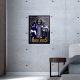 Phenom Gallery Baltimore Ravens Ray Lewis 18" x 24" Serigraph Deluxe Framed Serigraph