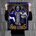 Phenom Gallery Baltimore Ravens Ray Lewis 18" x 24" Serigraph Deluxe Framed Serigraph
