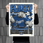 Phenom Gallery Fluffy Iglesias Comedy Show Dodger Stadium 18" x 24" Deluxe Framed Serigraph (Printer Proof)