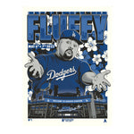 Phenom Gallery Fluffy Iglesias Comedy Show Dodger Stadium 18" x 24" Deluxe Framed Serigraph (Printer Proof)