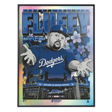 Phenom Gallery Fluffy Iglesias Comedy Show Dodger Stadium 18" x 24" Foil Serigraph (Printer Proof)