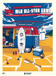 Phenom Gallery 2022 MLB All Star Game 18" x 24" Deluxe Framed Serigraph