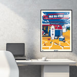 Phenom Gallery 2022 MLB All Star Game 18" x 24" Serigraph