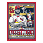 Phenom Gallery St. Louis Cardinals Albert Pujols 18" x 24" Gold Foil Serigraph