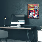 Phenom Gallery St. Louis Cardinals Yadier Molina 18" x 24" Deluxe Framed Gold Foil Serigraph
