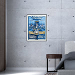 Phenom Gallery KC Royals/NY Yankees Matchup 18" x 24" Deluxe Framed Serigraph Print (Printer Proof)