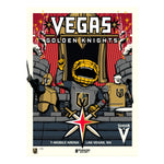 Phenom Gallery Vegas Golden Knights 5th Anniversary Fan Appreciation Deluxe Framed Serigraph