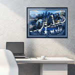 Phenom Gallery Kansas City Royals '23 City Connect 18" x 24" Deluxe Framed Serigraph