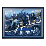 Phenom Gallery Kansas City Royals '23 City Connect 18" x 24" Deluxe Framed Serigraph