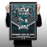 Phenom Gallery Philadelphia Eagles 2019 Season Serigraph (Printer Proof)