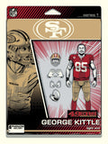 Phenom Gallery San Francisco 49ers George Kittle Action Figure 18" x 24" Serigraph