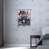 Phenom Gallery KISS Spirit of '76 North American Tour Deluxe Framed 18" x 24" Serigraph Print