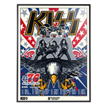Phenom Gallery KISS Spirit of '76 North American Tour Serigraph