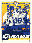 Phenom Gallery Los Angeles Rams Player '21 Star Players 18" x 24" Serigraph Print