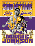 Phenom Gallery Los Angeles Lakers "Showtime" Magic Johnson Serigraph Print