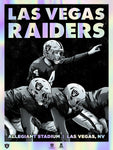 Phenom Gallery Las Vegas Raiders Derek Carr 18" x 24" Deluxe Framed Foil Serigraph