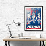 Phenom Gallery Philadelphia 76ers 2017-18 Season Serigraph (Printer Proof)