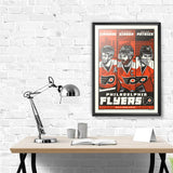 Phenom Gallery Philadelphia Flyers 2017-18 Season Serigraph (Printer Proof)