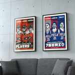 Phenom Gallery Philadelphia 76ers 2017-18 Season Serigraph (Printer Proof)