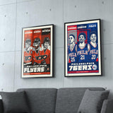 Phenom Gallery Philadelphia 76ers 2017-18 Season Serigraph (Printer Proof)