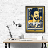 Phenom Gallery Nashville Predators Roman Josi 2020 Norris Trophy Foil Serigraph Print
