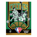 Phenom Gallery Boston Celtics 75th Anniversary 60's NBA Champions 18" x 24" Deluxe Framed Gold Foil Serigraph