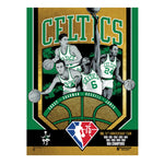 Phenom Gallery Boston Celtics 75th Anniversary 60's NBA Champions 18" x 24" Gold Foil Serigraph
